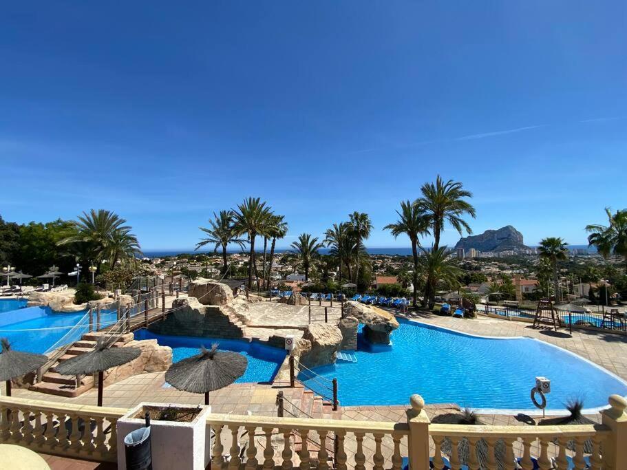 Flamingo Apartment - Imperial Park - Sea View, 6 Pools, Terrace Calp Extérieur photo