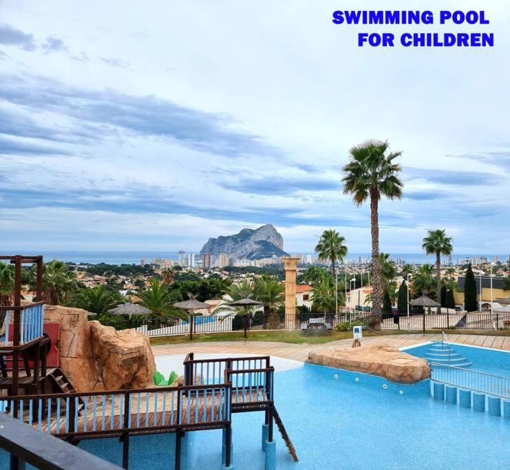 Flamingo Apartment - Imperial Park - Sea View, 6 Pools, Terrace Calp Extérieur photo